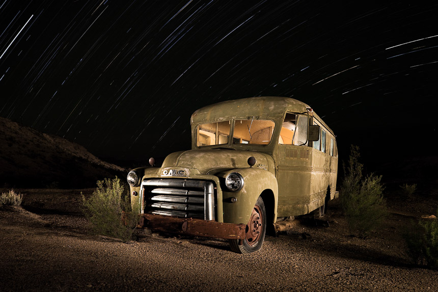 Into The Wild Terlingua Bus