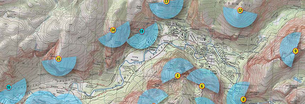 Yosemite shoot locations